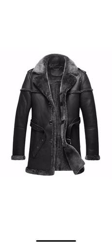Mens aviator raf black real - aviator,
