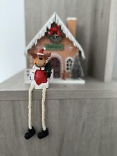 Reindeer Christmas Shelf Sitter 15cm