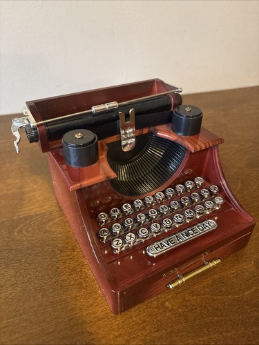 Have nice day typewriter - a,