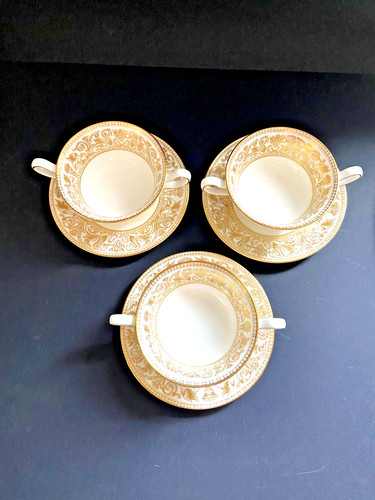Wedgwood gold florentine - gold, x
