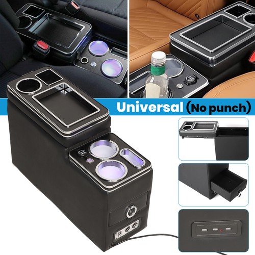 Upgrade led armrest box - led,