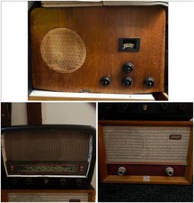 Vintage valve radios all