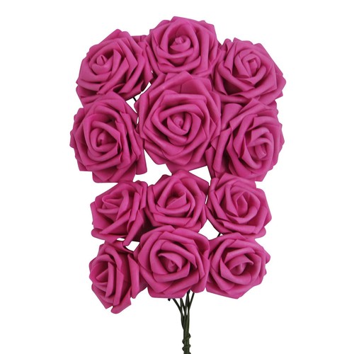 Colourfast foam roses - roses,