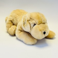 IKEA Minnen Hund Golden Retriever Puppy Dog Soft Toy Plush Rare 12”
