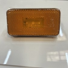 Amber Side Marker Light 2 pin plug with reflector 14477  12/24v scania 