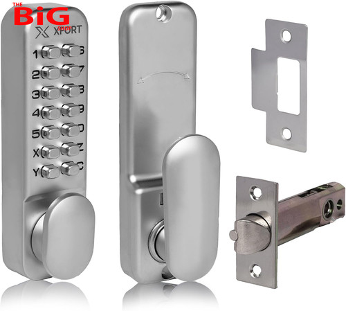 Digital door lock satin - lock,