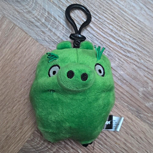 Angry birds green - angry, plush
