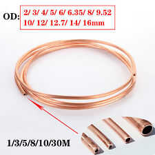 2mm/3mm/4mm/5mm-16mm Outer Diameter Microbore Copper Tube Pipe Coil Soft Coil