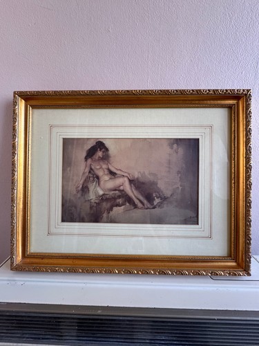 Framed print sir - print,