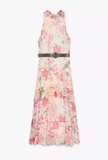 Zara Printed Floral Belted