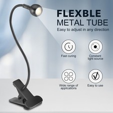 USB Clip On Desk Lamp Flexible