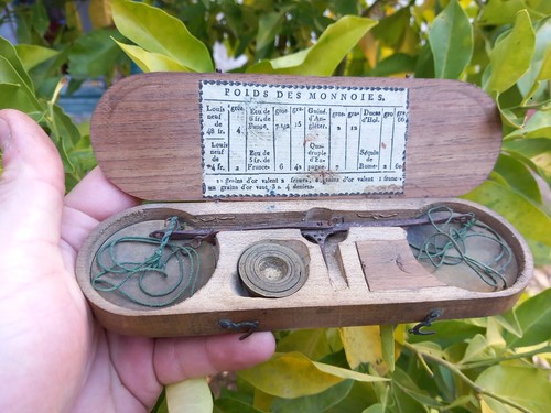 Box weight scale - scale, coin