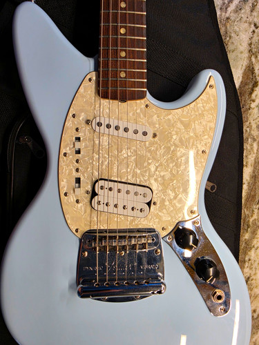Fender jag stang blue electric - jag-stang,