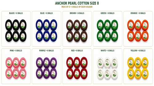 Anchor pearl cotton - 6, x