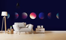 3D Simple Planet Self-adhesive