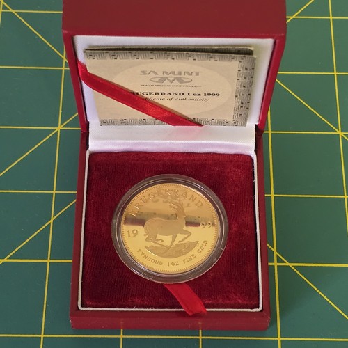 1999 krugerrand 1oz gold - 1999,