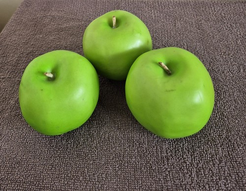 Artificial green apples - artificial,