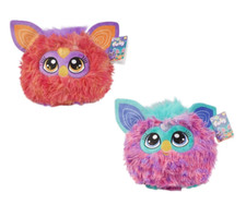 Hasbro Furby Plush 7" Supersoft & Cuddly either Orange/Purple or Pink/Green! 🧸