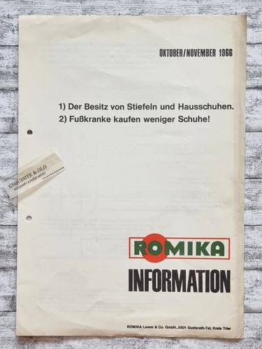 1966 romika lemm gusterath - 1966,