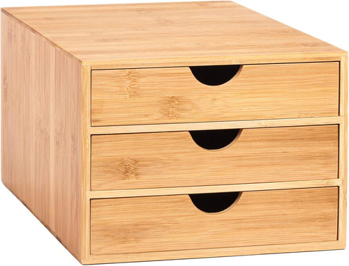 Drawer bamboo home office - bamboo,