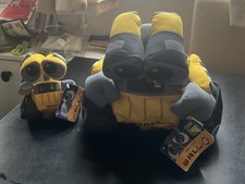 Thinkway Toys-Disney Pixar Wall-e Plush Buddy & Transforming Plush-5” & 12”-GC