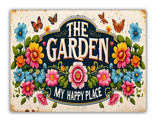 The garden happy - ",