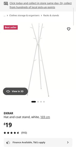 Ikea ekrar white hat - ekrar,