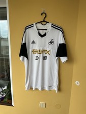 SWANSEA CITY 2014 2015 HOME SHIRT FOOTBALL SOCCER JERSEY ADIDAS F41354 SIZE XL