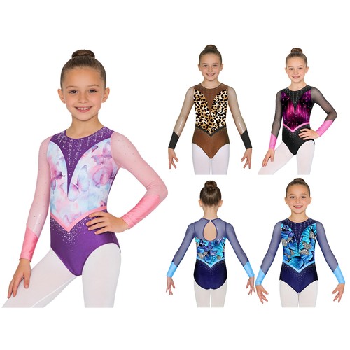 Kids girls leotards long - girls,