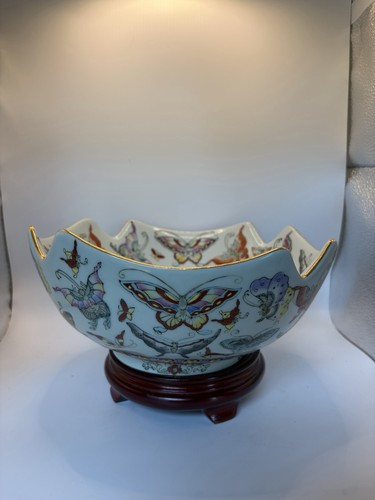 Vintage porcelain bowl with - bowl, a