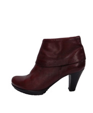 Tamaris Boots Burgundy Leather