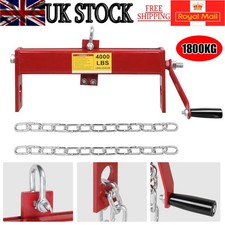 4000 lbs Engine Crane Hoist Lift Leveller Chain Load Garage Loading Balancer