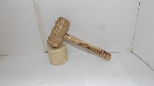 Gavel in olive - 3/4", wood