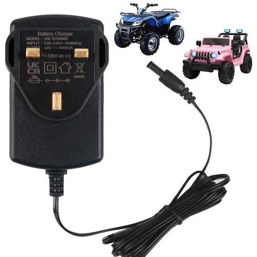 24v charger for kids ride - charger, on