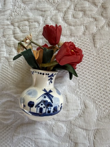 Vintage miniature delft blue - vintage,