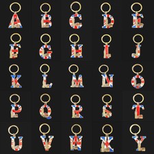 Alphabet Keyring Name Initial