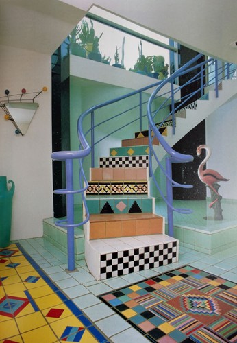 Vintage 1980s interior design - vintage,