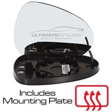 Wing Mirror Glass Seat Leon 1P
