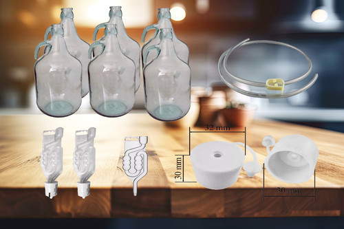 Glass demijohns for - glass,