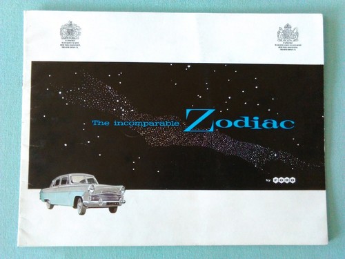 Ford zodiac lowline - zodiac, brochure