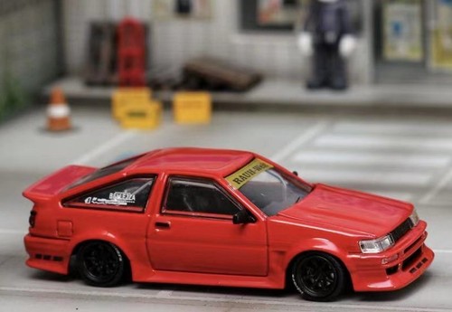 Toyota rwb ae86 - red,