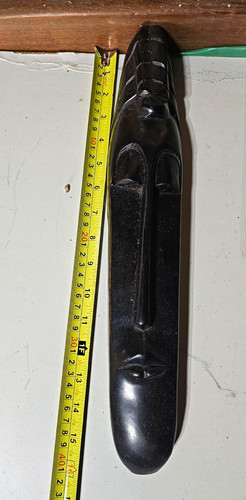 Large hand carved wooden - large,