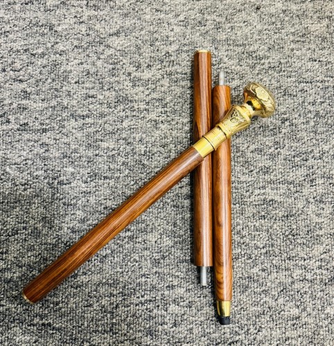 Brass solid head handle - solid,