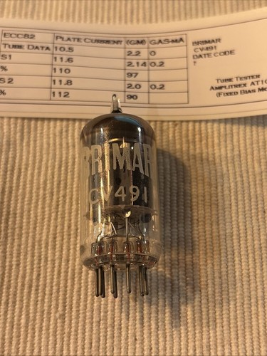 Cv491 ecc82 brimar - cv491, x1