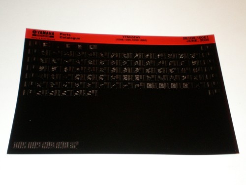Microfiche spare parts catalog - spare,