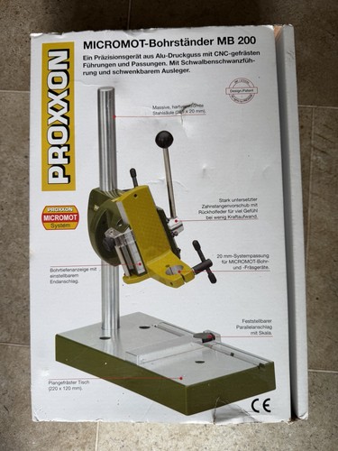 Proxxon 200 drill - mb,