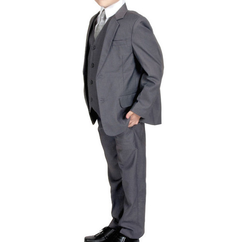 Boys elegant grey - size, 4