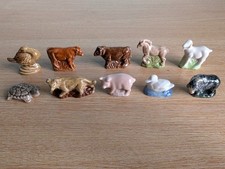 Vintage Wade Whimsies -  10 Farmyard Animals