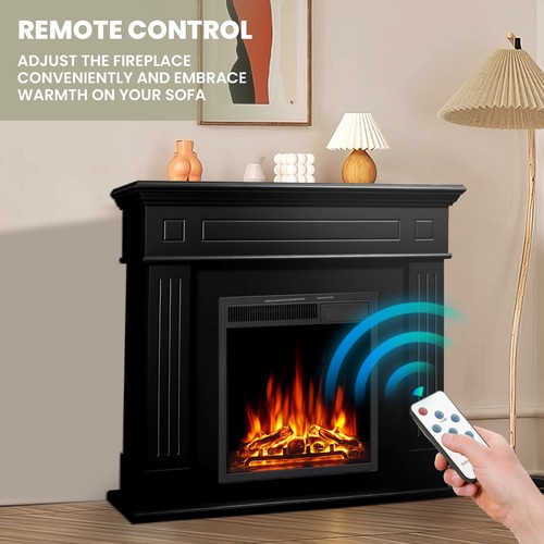 Electric fireplace mantel - electric,