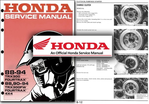 Honda trx300 fourtrax service - trx300,